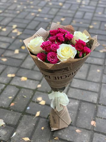 Букет цветов из: Розы в Пижме